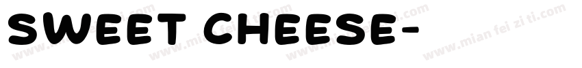 Sweet cheese字体转换